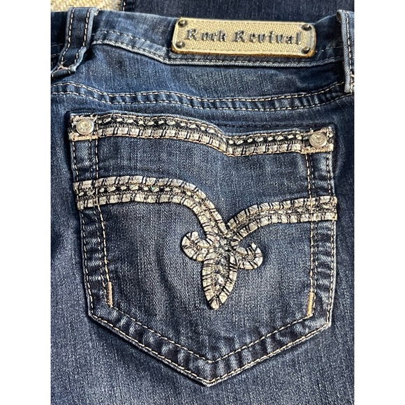 Rock Revival Sherry Easy Skinny Stretch Jean EUC Size 34 - Picture 8 of 16